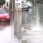 Inundaciones, accidentes de tránsito y caos