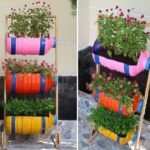 Dale una nueva vida a los bidones de plástico en tu jardín