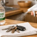 Beneficios de utilizar vinagre en la limpieza de las llaves del hogar